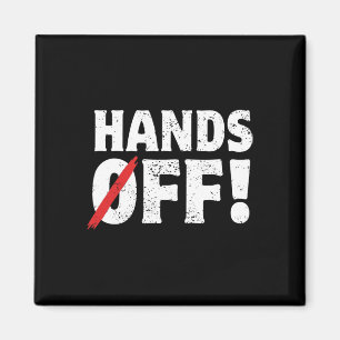 Hands Off Protest 5. April Anti Trump Widerstand Magnet