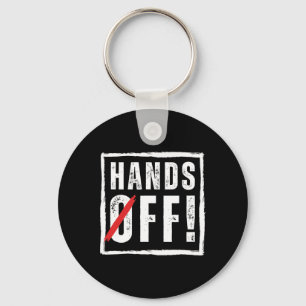 Hands Off Protest 5. April Widerstand Anti Trump Schlüsselanhänger