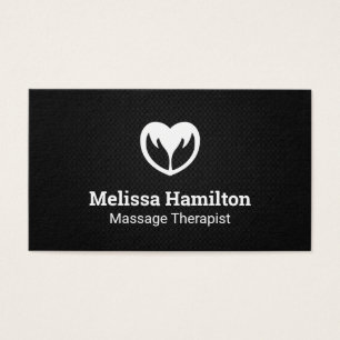 Hands- und Herzsymbol   Schwarzer Meshhintergrund