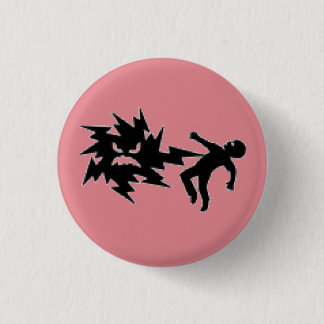 Handschellen. Button