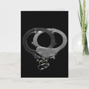 Handschellen KINKY Ehefrau Ehemann GEBURTSTAGSKART Karte