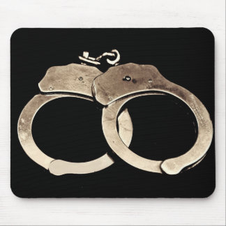 Handschellen Mousepad