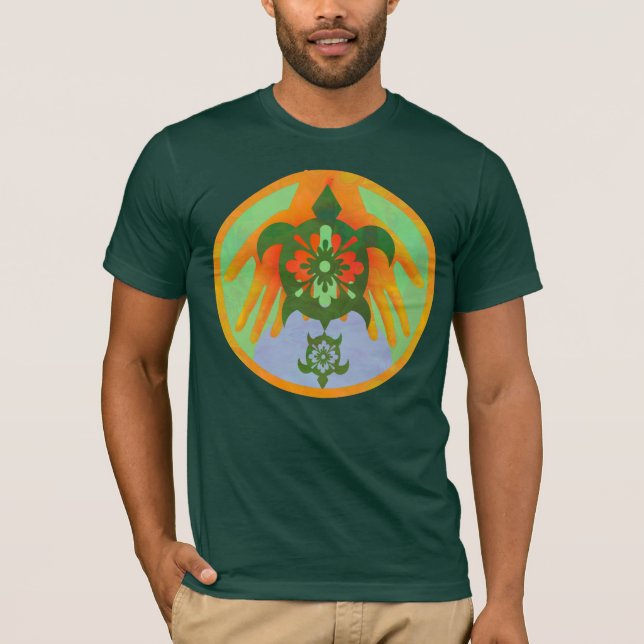 Handschildkröten T-Shirt (Vorderseite)
