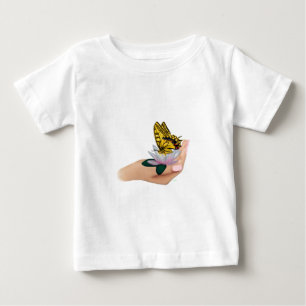 Handschmetterling Baby T-shirt