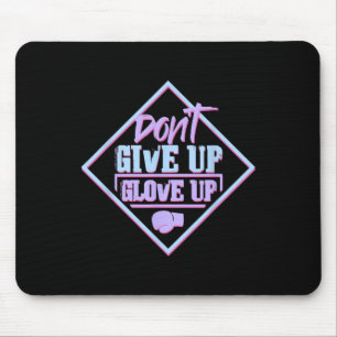 Handschohe für Fitness-Boxring - Ich liebe Kickbox Mousepad