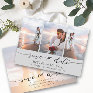 Handschrift 3 Image Light Gray Save The Date