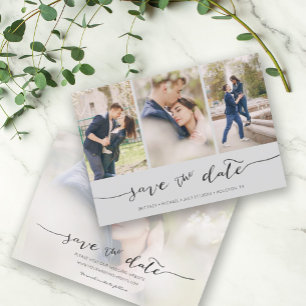Handschrift 3 Image Light Gray Save The Date