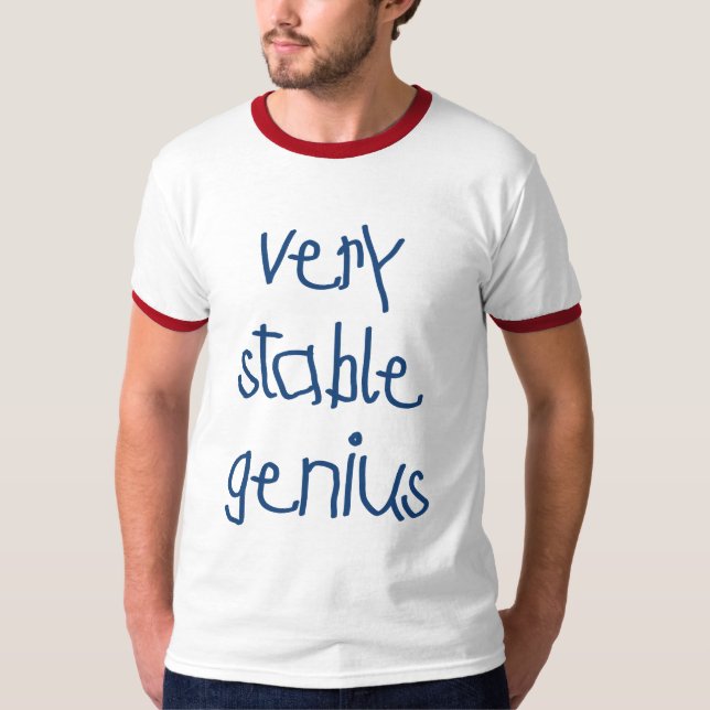 Handschrift für sehr stabile Genius-Kinder T-Shirt (Vorderseite)