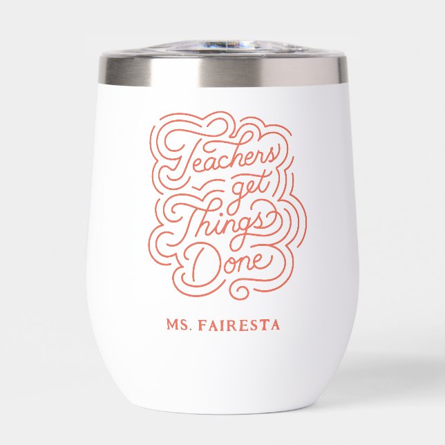 Handschrift + KurslehrerInnen bekommen Dinge getan (Vorderseite)