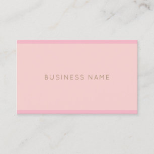 Handschrift Name Schlicht Elegante Rosa Gold Moder Visitenkarte