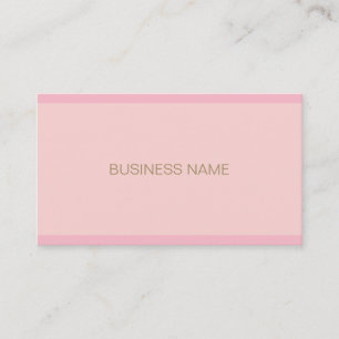 Handschrift-Schriftvorlage Elegant Rosa Gold Moder Visitenkarte