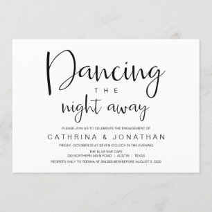 Handschrift, schwarze Schrift, Engagement Einladung