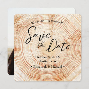 Handschrift Skript rustic Wood Print Wedding Inv Einladung