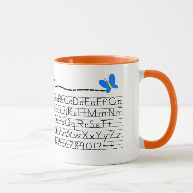 Handschrift Tasse (Rechts)
