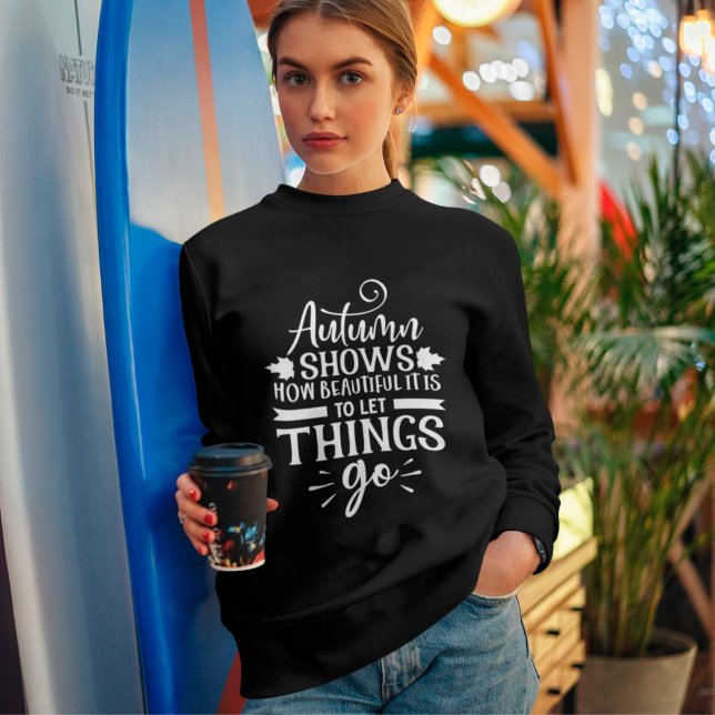 Handschrift und Herbst Sweatshirt (Von Creator hochgeladen)