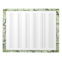 Handschriftenblätter Rustikale Seiten Grün