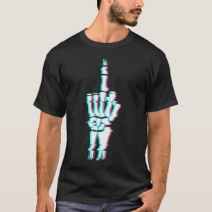 Handschuh-Effekt des Teufels T-Shirt