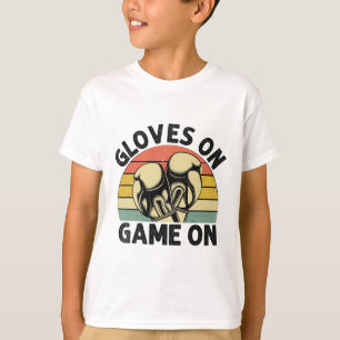Handschuhe An Spiel An Boxer Sport Kraft Gym Athle T-Shirt