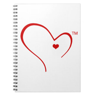 Handschuhe für Detroit-Herz-Logo-Notizbuch Notizblock