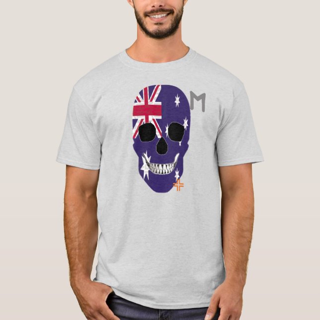 HANDSKULL Australien T - Shirt Basic B2 (Vorderseite)