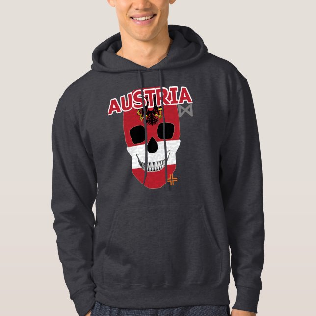 HANDSKULL Austria Hooded Sweatshirt B2 (Vorderseite)