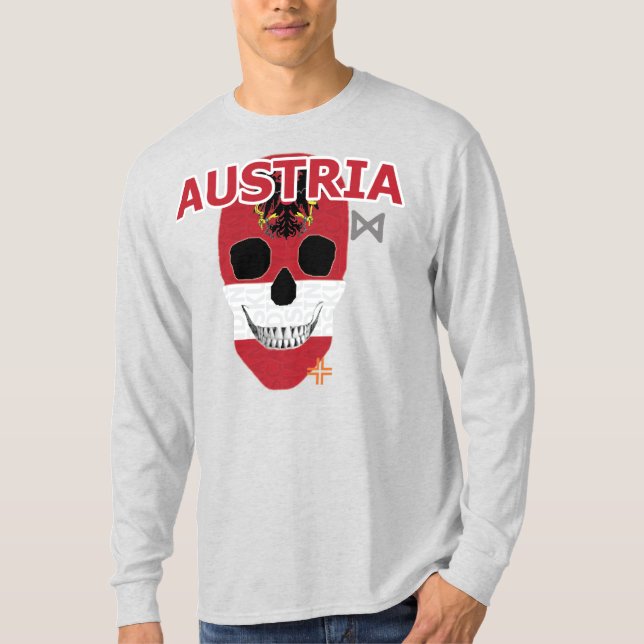 HANDSKULL Austria Long Sleeve T - Shirt B2 (Vorderseite)