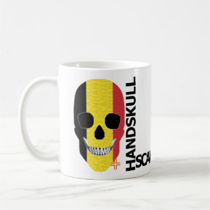 HANDSKULL Belgien Classic Tasse O4