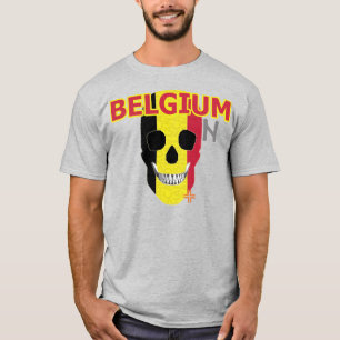 HANDSKULL Belgien T - Shirt Basic B2