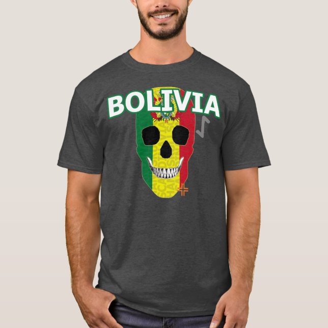 HANDSKULL Bolivia t-basic B2 T-Shirt (Vorderseite)