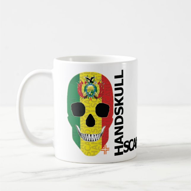 HANDSKULL Bolivien Classic Tasse O4 (Links)