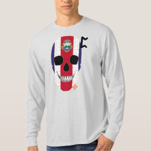 HANDSKULL Costa Rica Long Sleeve T - Shirt B2