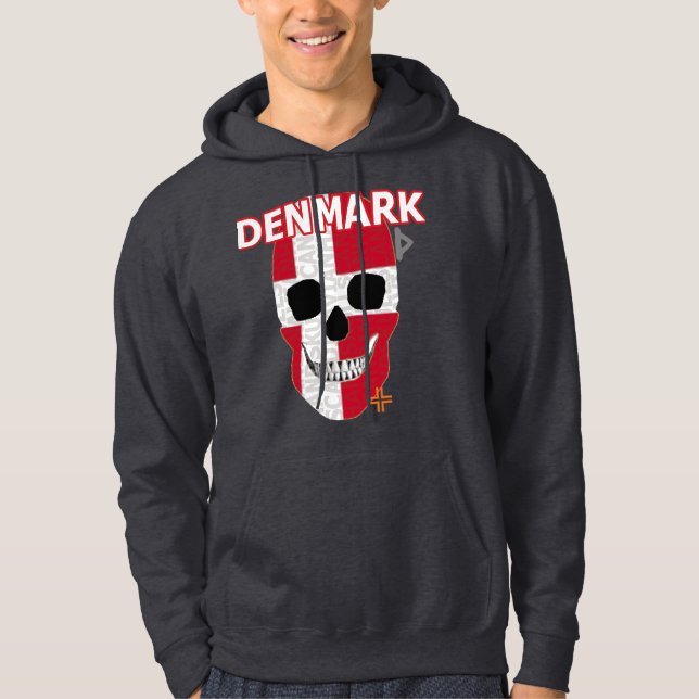 HANDSKULL Dänemark Hooded Sweatshirt B2 (Vorderseite)