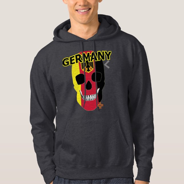 HANDSKULL Deutschland Hooded Sweatshirt B2 (Vorderseite)