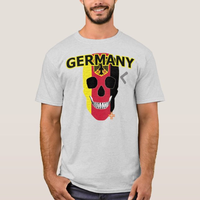 HANDSKULL Deutschland T - Shirt B2 (Vorderseite)