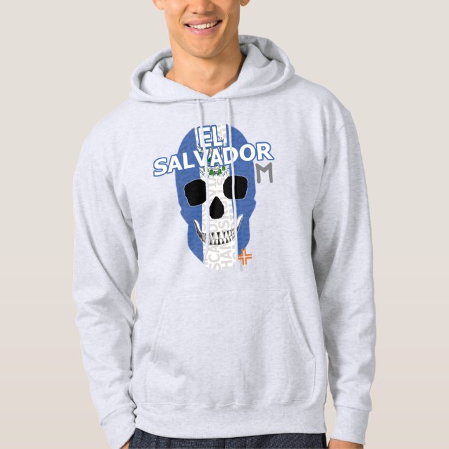 HANDSKULL El Salvador Hooded Sweatshirt B2 (Vorderseite)