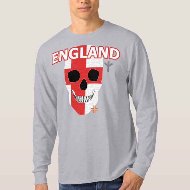 HANDSKULL England Long Sleeve T - Shirt B2 (Vorderseite)