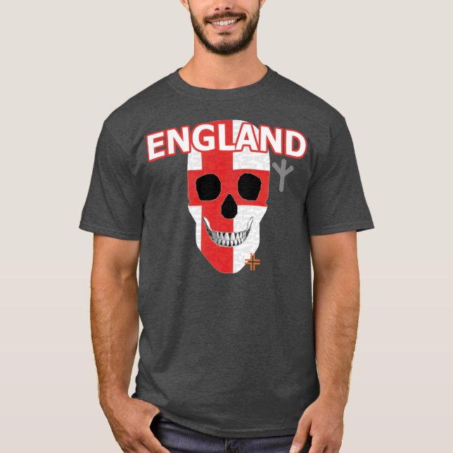 HANDSKULL England T - Shirt Basic B2 (Vorderseite)