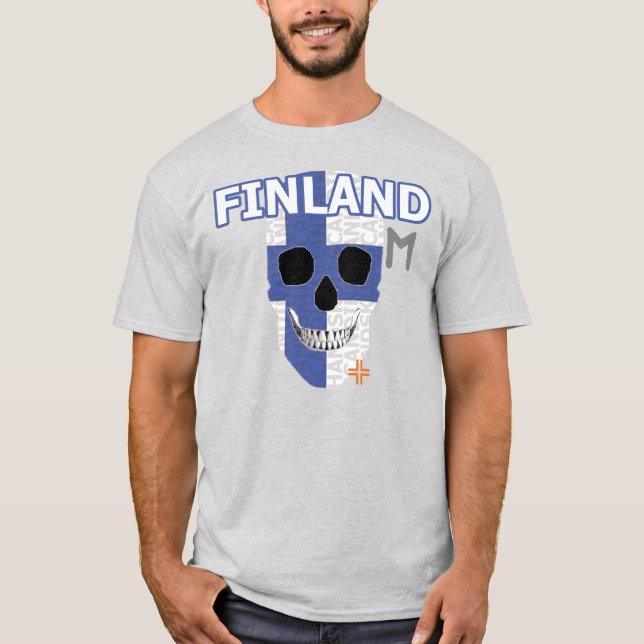 HANDSKULL Finnland T - Shirt B2 (Vorderseite)