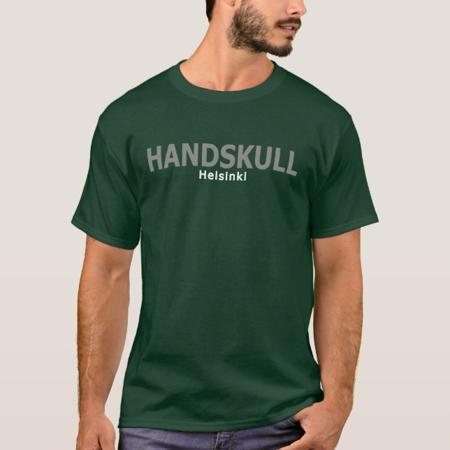 HANDSKULL Finnland - T - Shirt Basic Dark (Vorderseite)