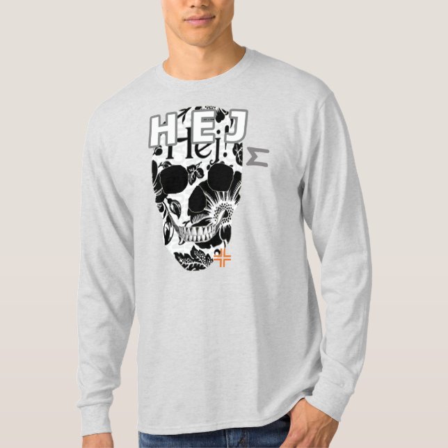 HANDSKULL Hej Long Sleeve T - Shirt B2 (Vorderseite)