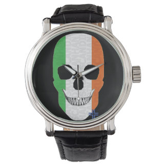 HANDSKULL Irland Uhrenleder B2 Armbanduhr