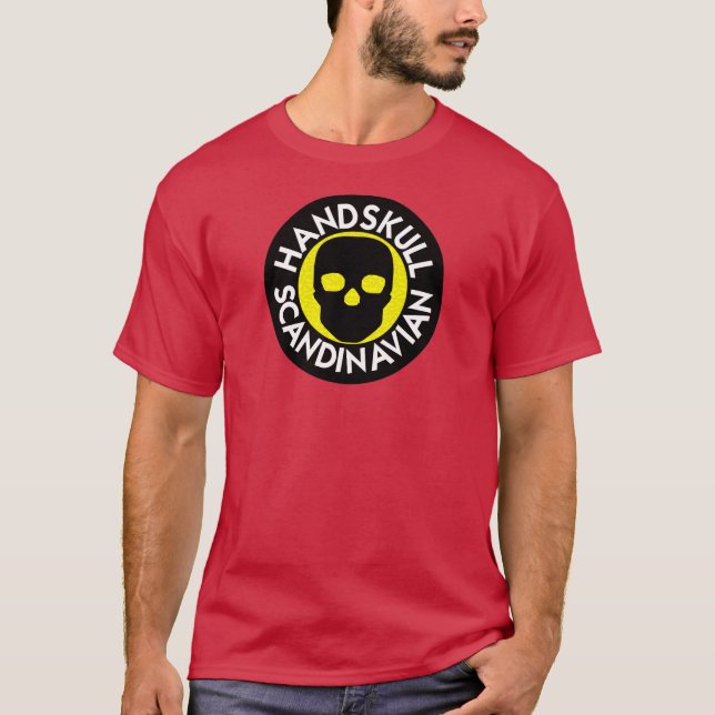 HANDSKULL LIV Ananas T - Shirt P4 (Vorderseite)