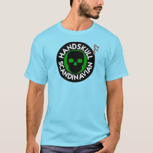 HANDSKULL LIV Forest Green T - Shirt Basic P4