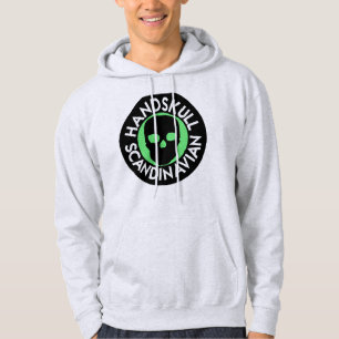 HANDSKULL LIV Harlequin Hooded Sweatshirt schwarz