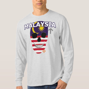 HANDSKULL Malaysia Long Sleeve T - Shirt B2