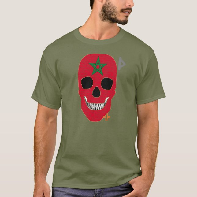 HANDSKULL Marokko T - Shirt Basic B2 (Vorderseite)