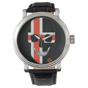HANDSKULL Nordic Cross Uhrenleder B2 Armbanduhr