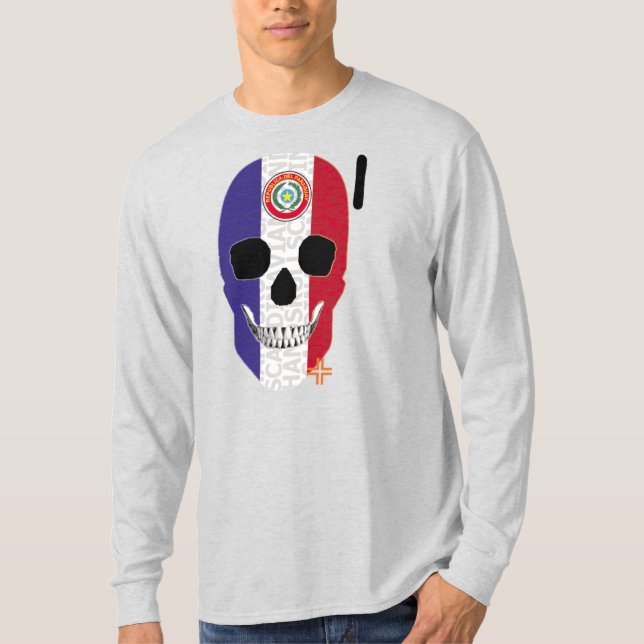 HANDSKULL Paraguay Long Sleeve T - Shirt B2 (Vorderseite)
