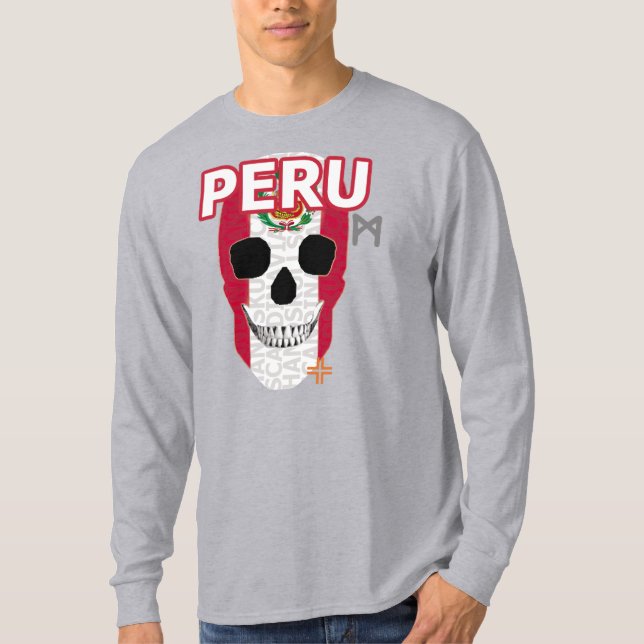 HANDSKULL Peru Long Sleeve T - Shirt B2 (Vorderseite)