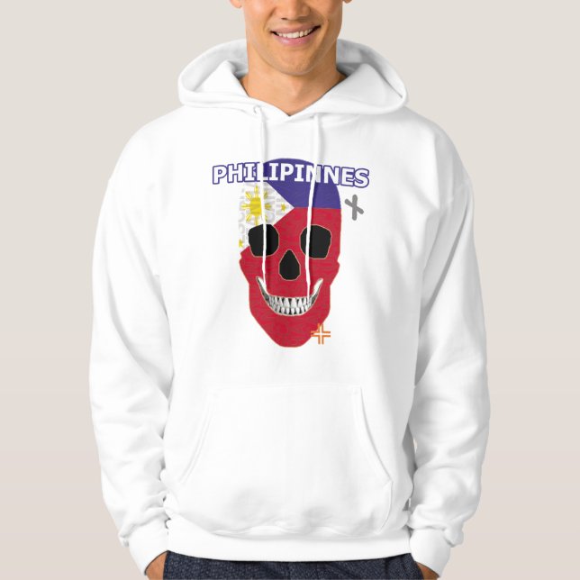 HANDSKULL Philippinen Hooded Sweatshirt B2 (Vorderseite)
